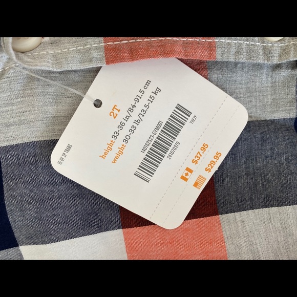 Toddler button up - Picture 2 of 2